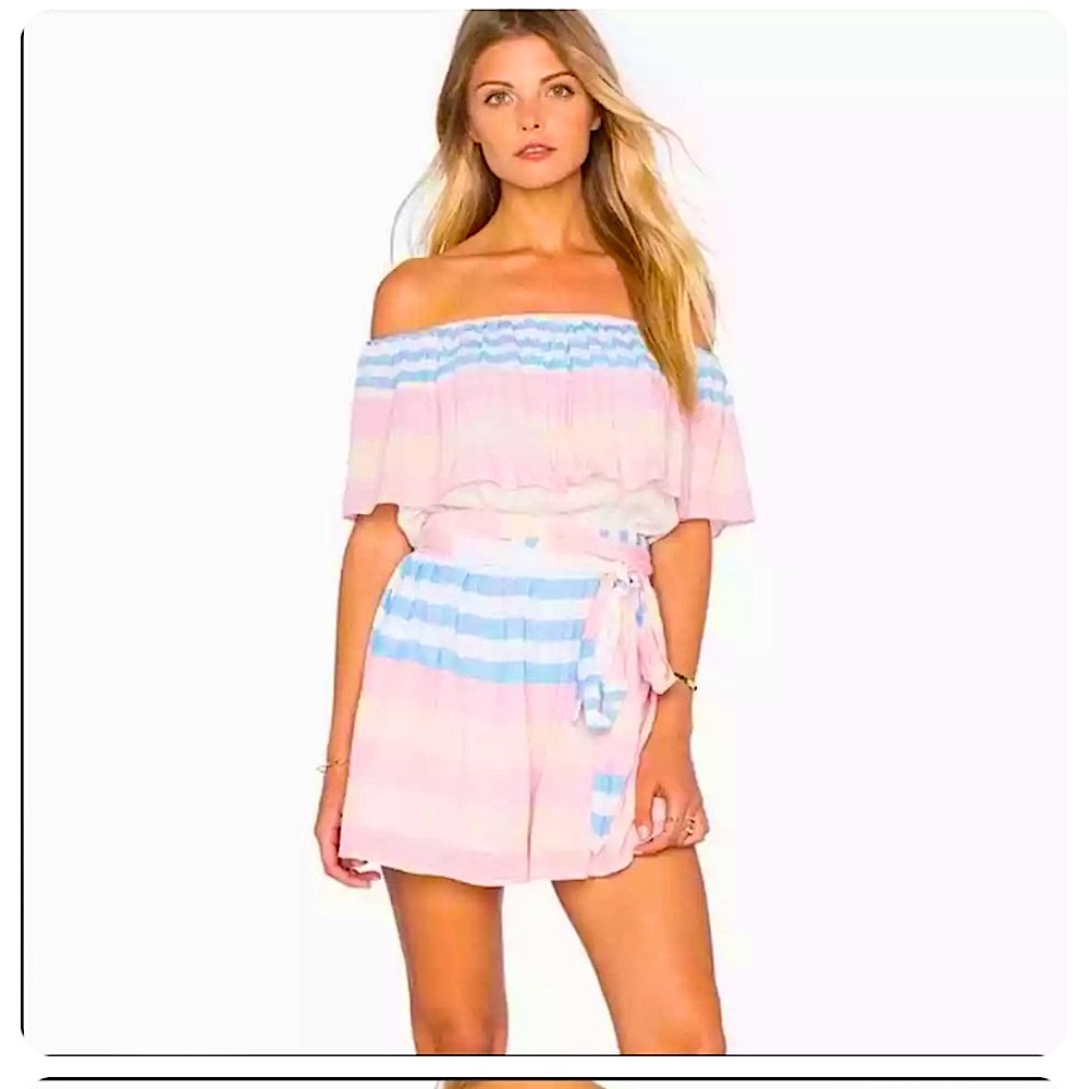 Mara Hoffman Gauze Romper Swim Cover